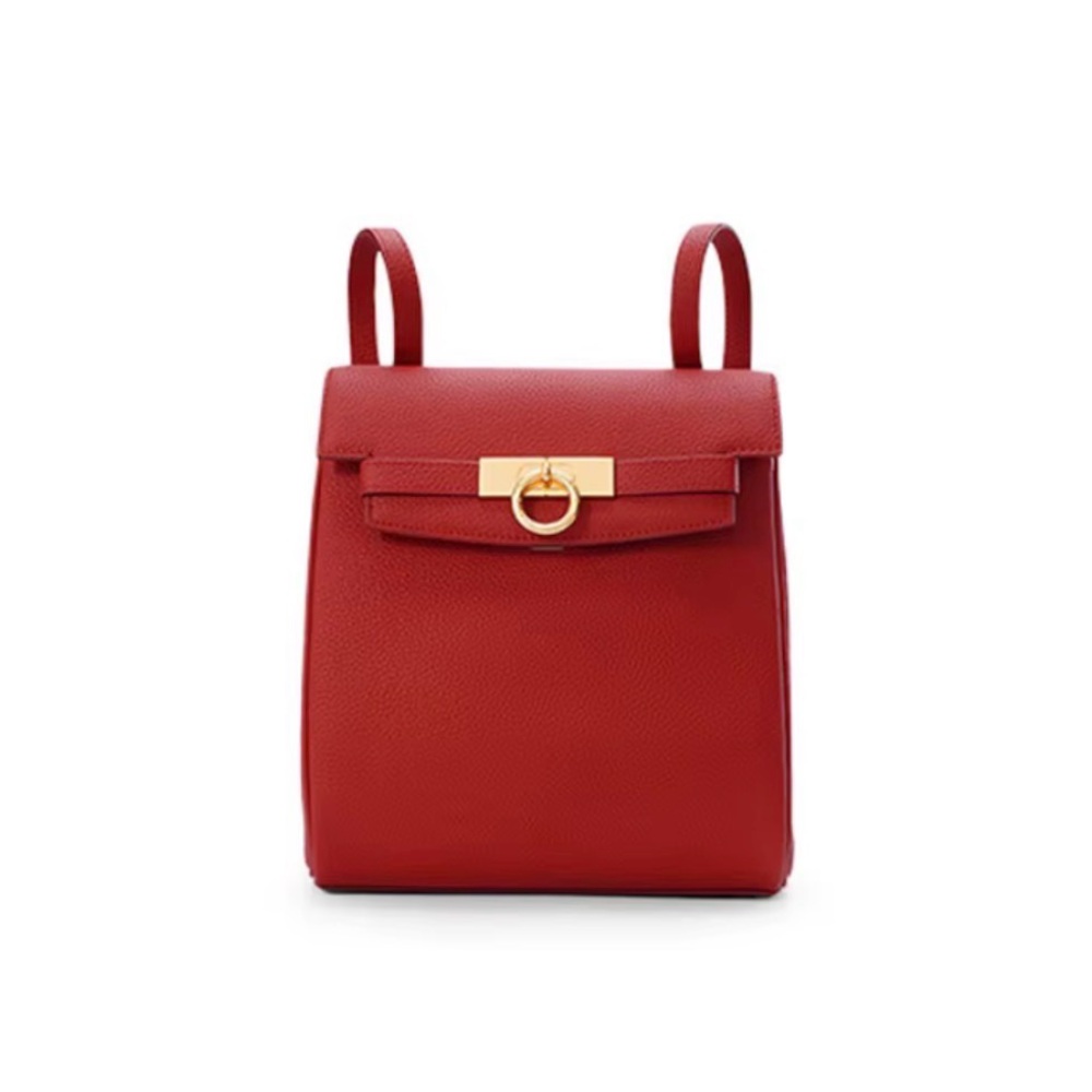Parisa Wang Red Leather convertible bag